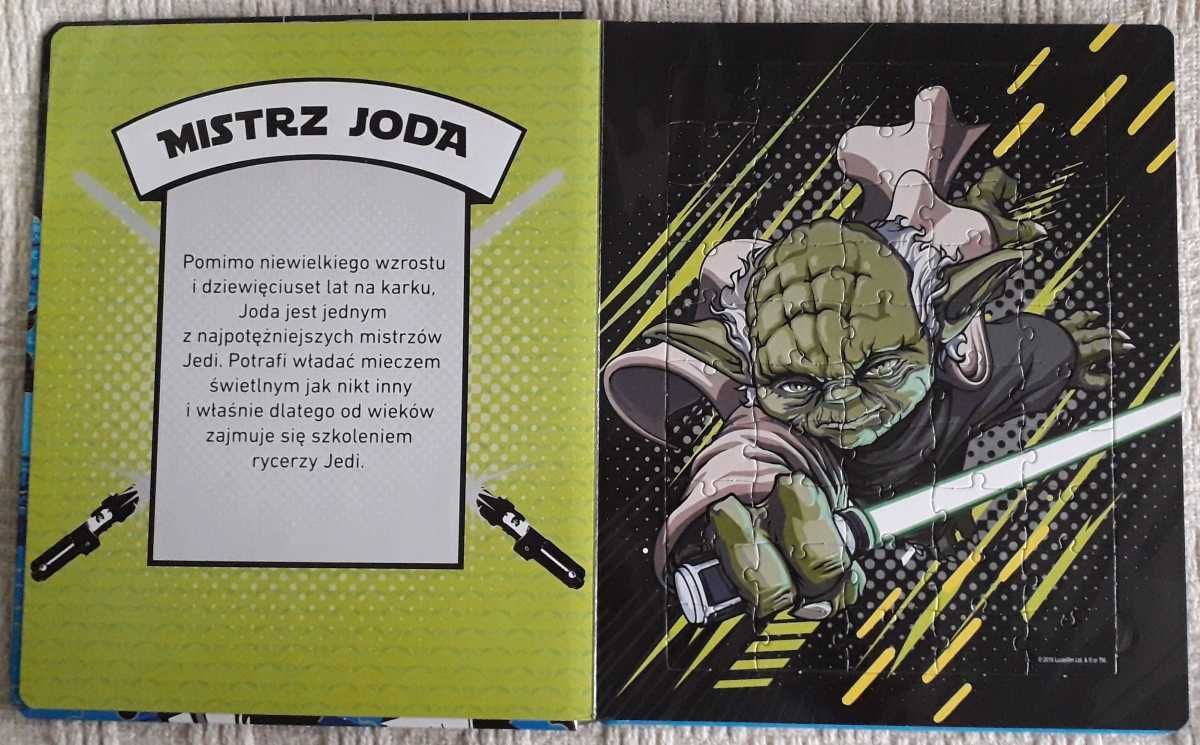 Puzzle Star Wars z serii “Wielkie układanie” wydawnictwa Egmont.