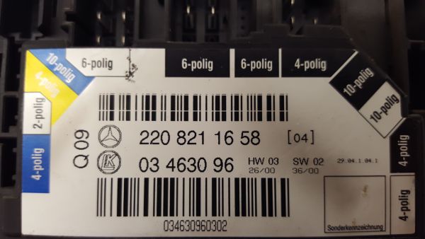 Módulo porta trás direito MERCEDES-BENZ Classe S (W220)