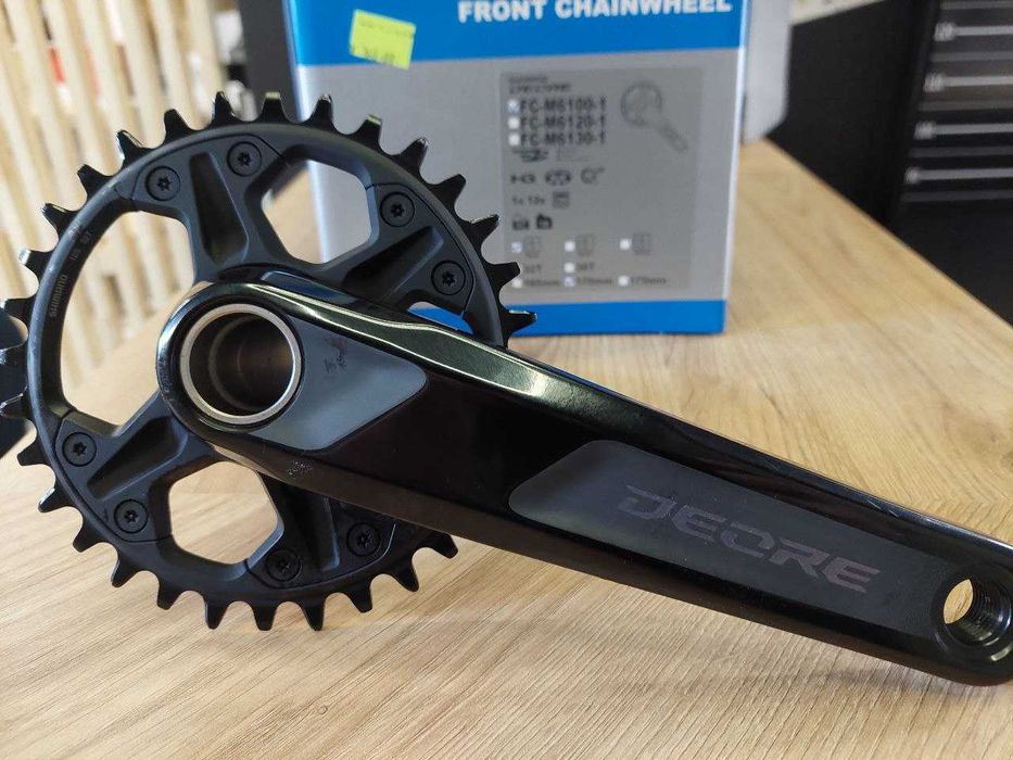 Mechanizm korbowy Shimano M6100 Deore  170mm 32t korba ht2 1x12