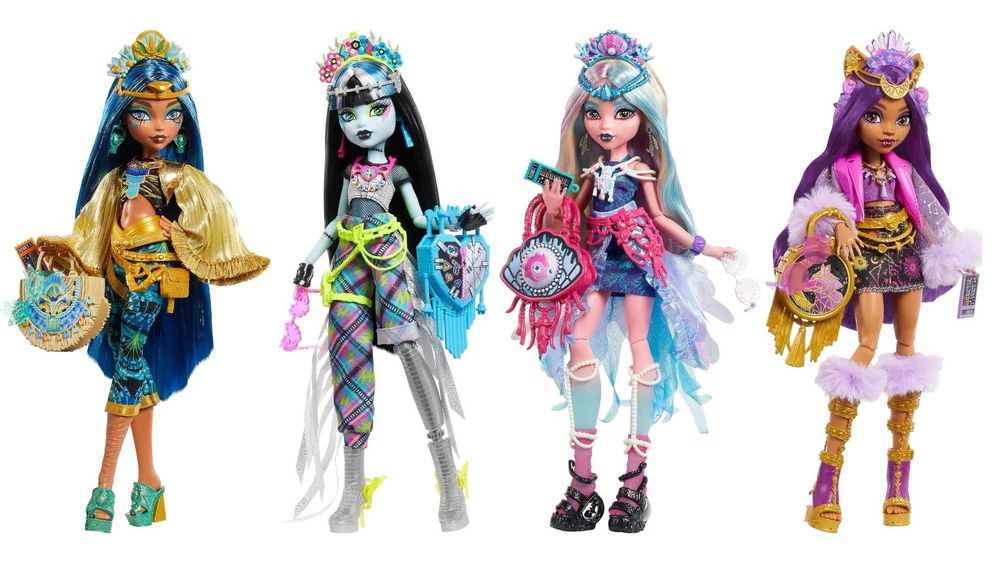 Лялька Монстер Хай Френкі Клео Клодін Фестиваль монстрів Monster High