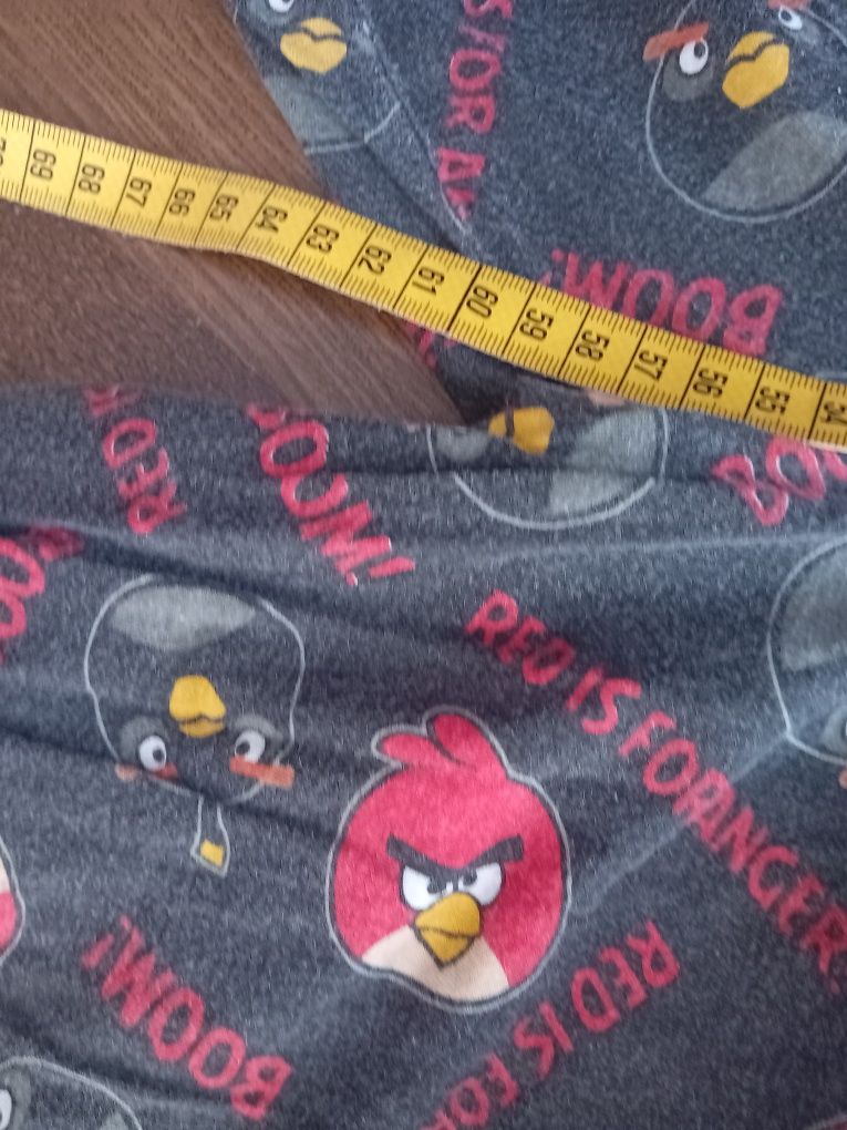Pajac piżamka Angry Birds roz 128