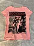 Bluzka / t-shirt / koszulka różowa z napisem Rock Chic
