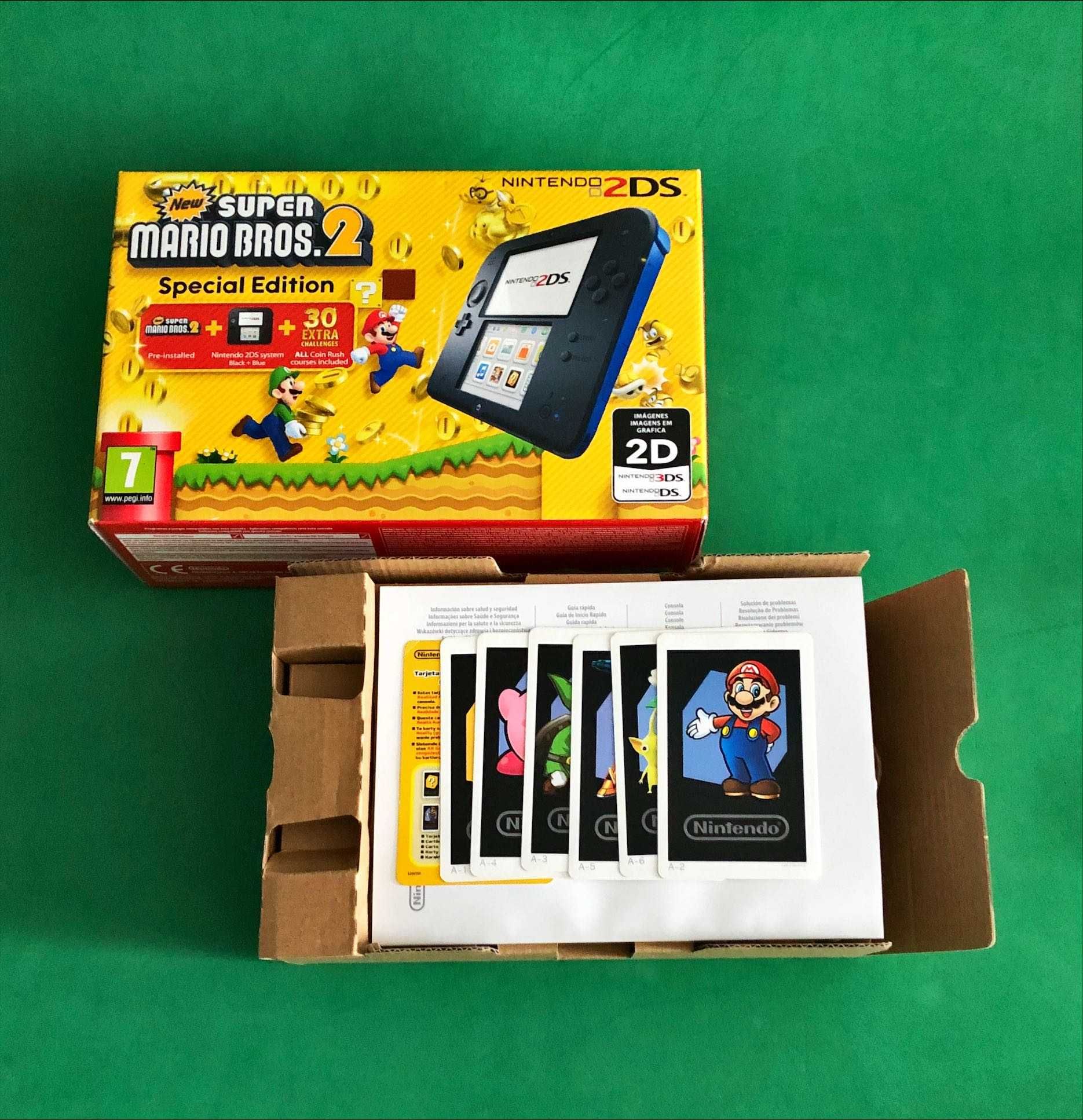 CONSOLA Nintendo 2DS 3DS Edição New Super Mario Bros. 2