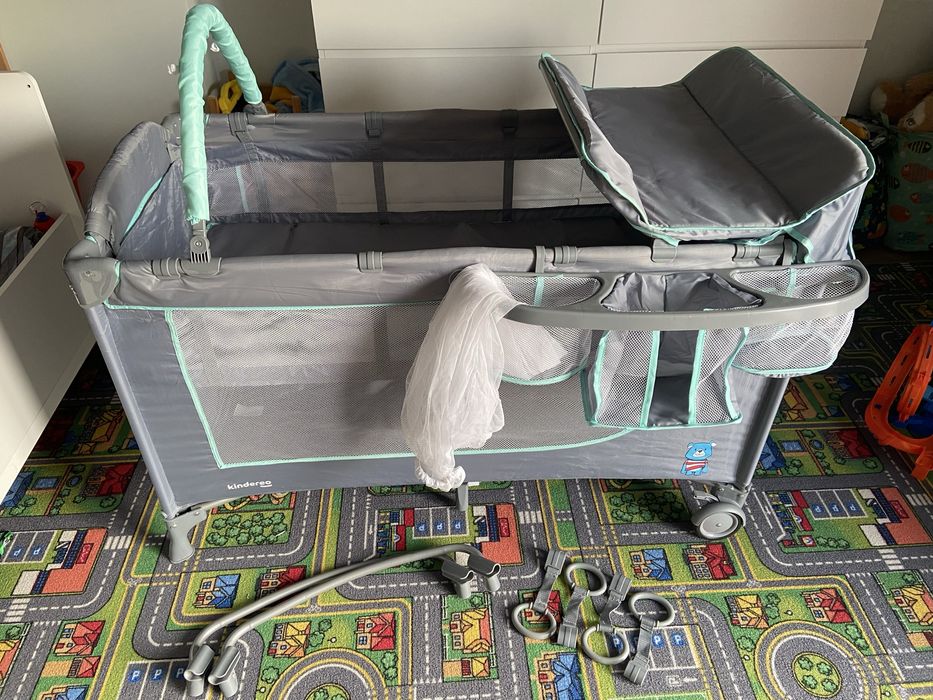 Łóżeczko turystyczne Kindereo kompletne