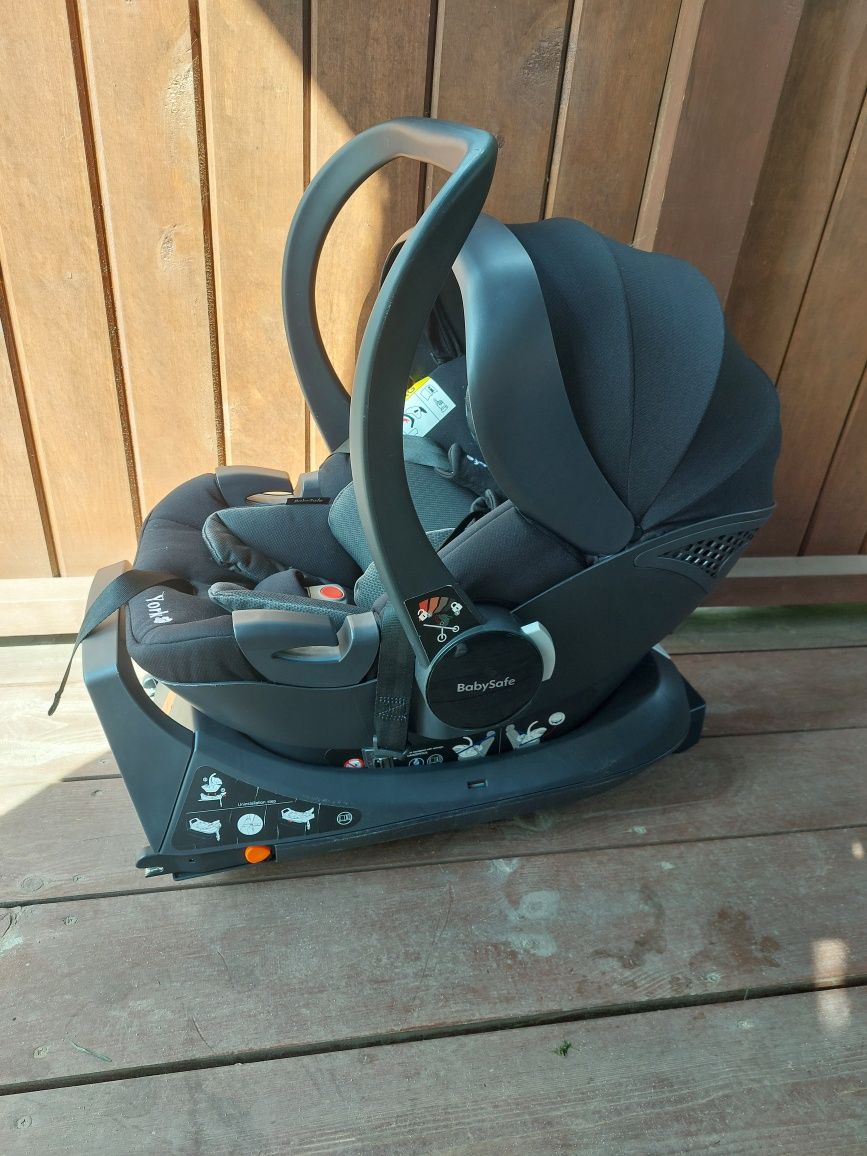 BabySafe Fotelik York + Baza ISOFIX