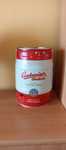 Beczka keg 5l do piwa Budweiser z oryginalnymi korkami/zaworami