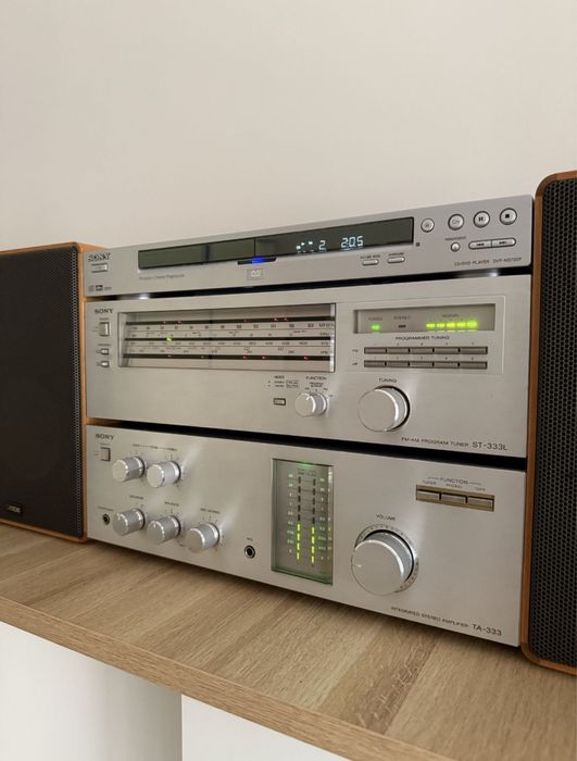 Стерео підсилювач  SONY TA-333 тюнер Sony ST-333 не ресівер