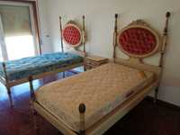 Mobilia de quarto completa (solteiro / 2 camas) estilo clássico