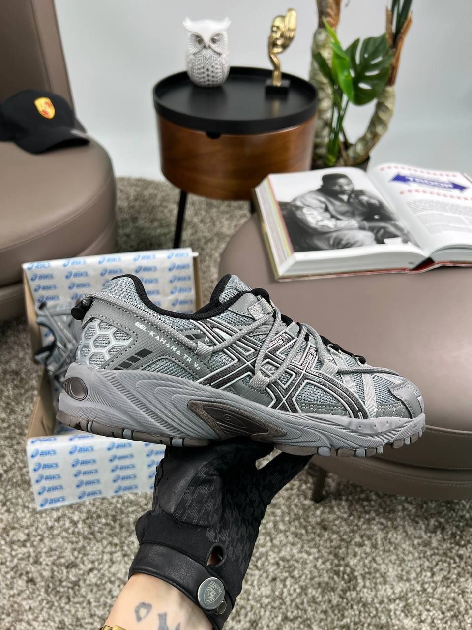 Чоловічі кросівки ASICS Gel-Kahana TR V2 Reflective Dark Grey