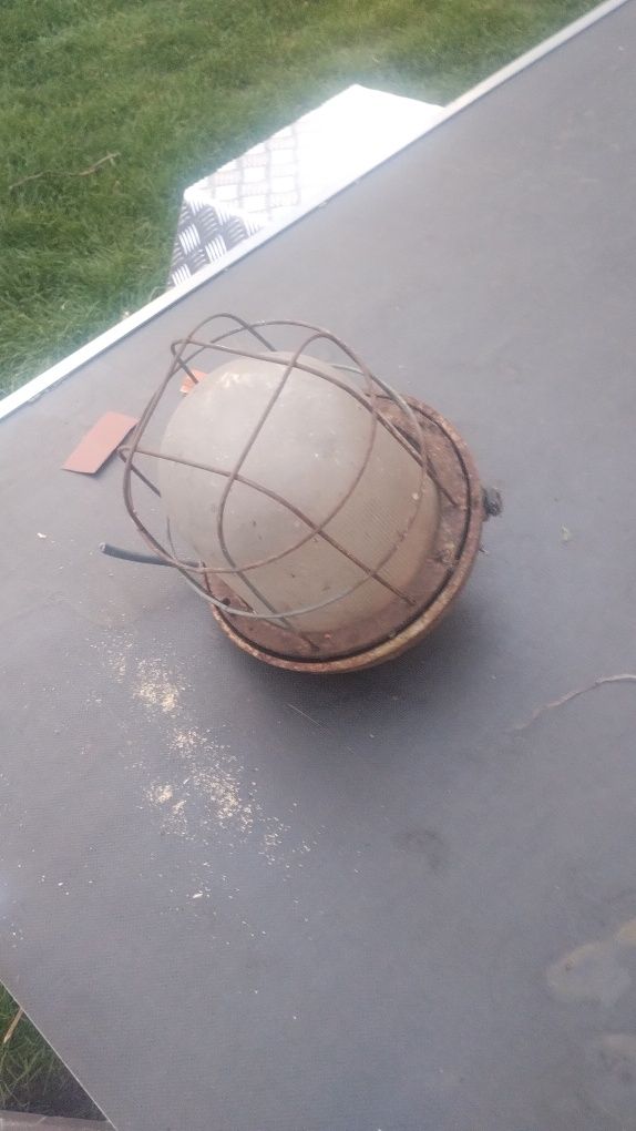Lampa loft żeliwna