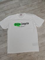 Bawełniany t-shirt z nadrukiem palm angels