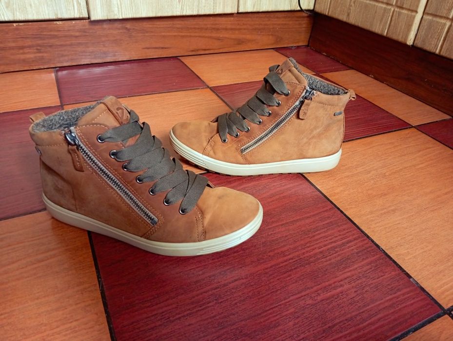 Черевики хайтопи ECCO Goretex 39 25,5 см