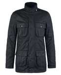 Nowa, oryginalna kurtka woskowana Barbour Corbridge w kolorze czarnym