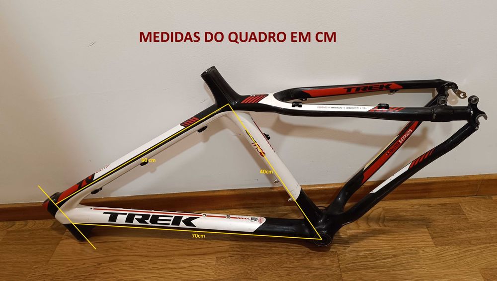 Quadro Trek elite 9.6 carbono, tamanho M