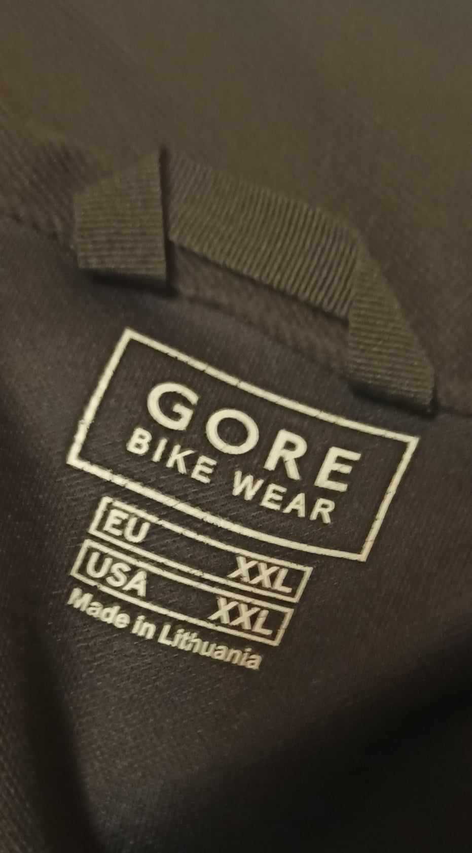 Вело куртку віндстопер GORE bike wear windstopper XL