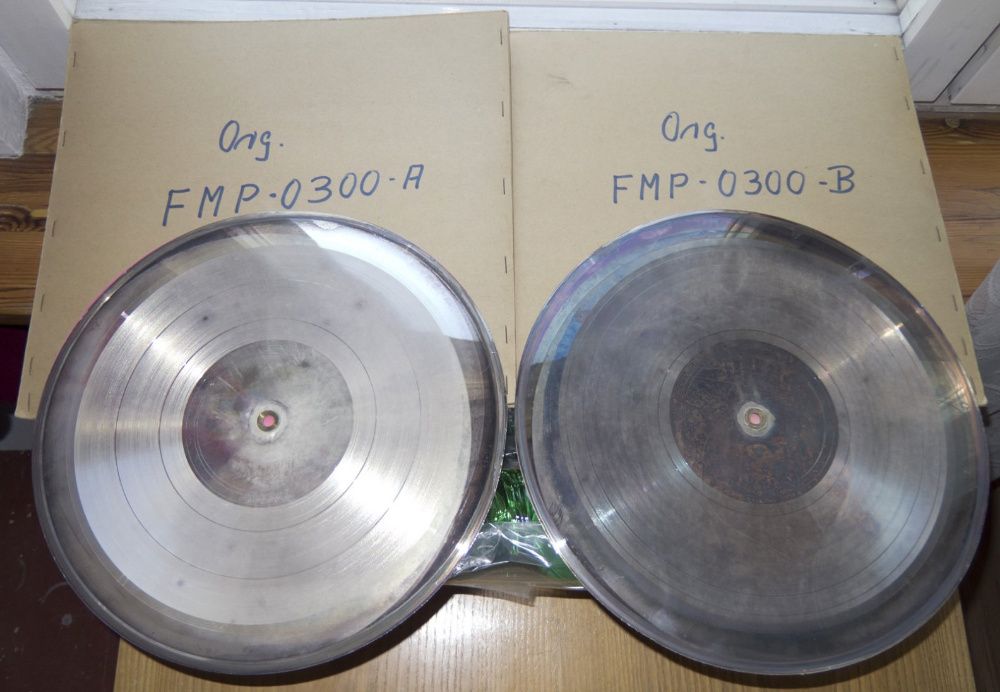 Urs Voerkel ~ jazz 1976 Free Music Production FMP ~ metalowe matryce