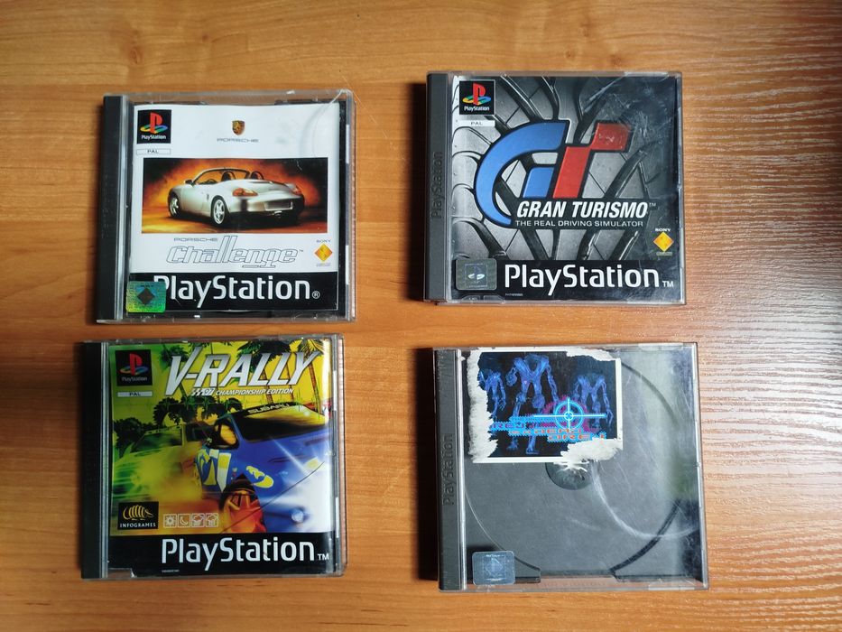 Gran Turismo , Porshe Challenge, V-Rally PSX PS1