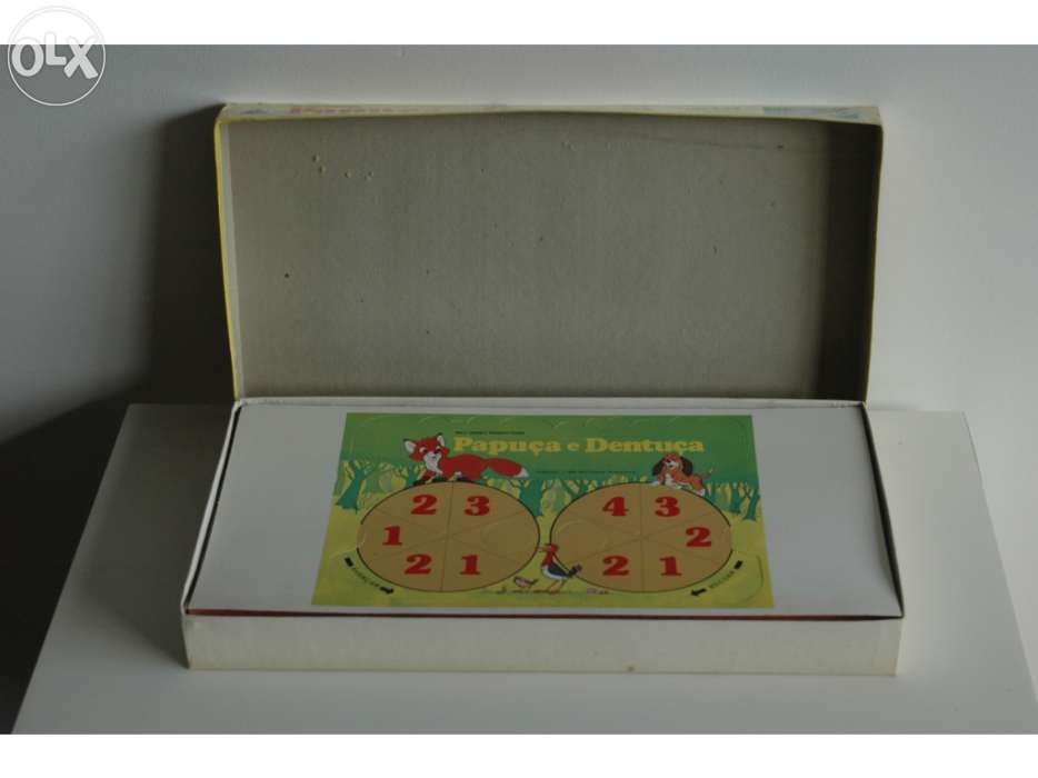 Jogo vintage - disney papuça e dentuça - majora