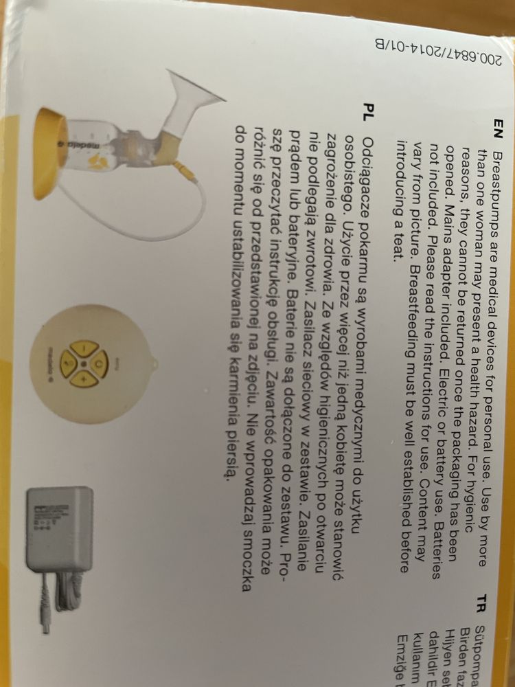 Laktator Medela Swing + 10 butelek