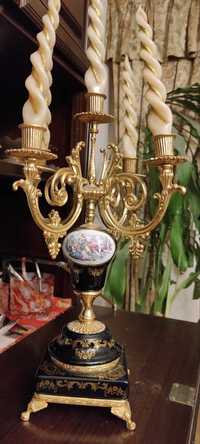 Par de candelabros vintage