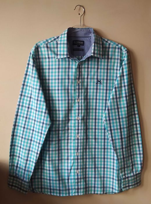 Koszula Krata Bawełna Jean Paul Vetement De Qualite France