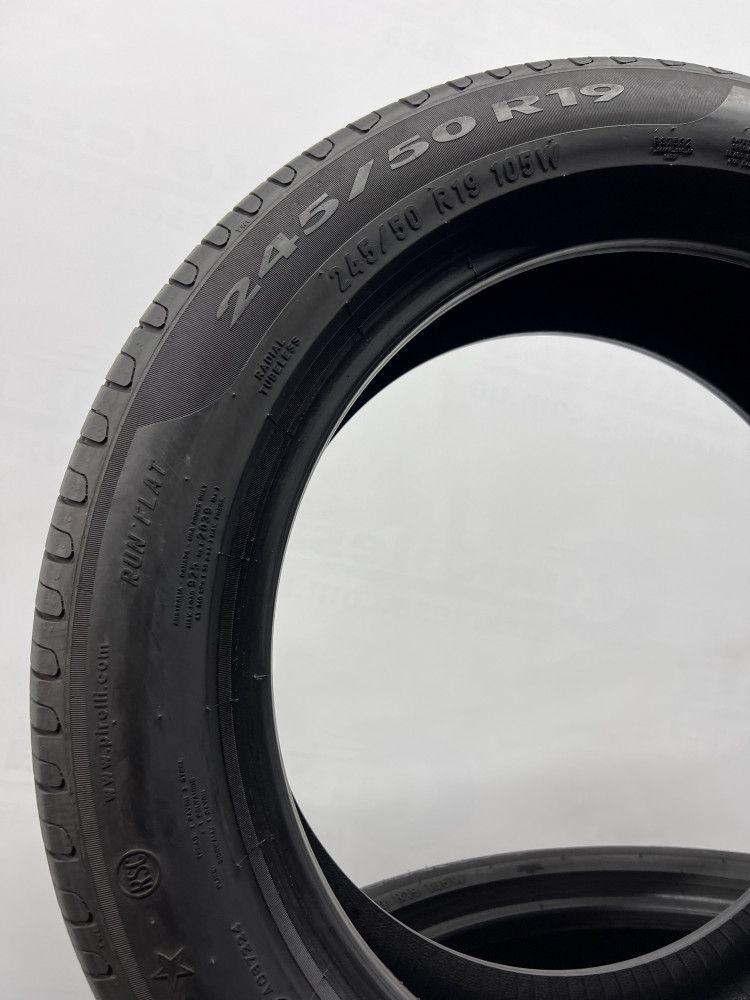 2шт бу літо RunFlat 245/50/R19 2018р Pirelli Cinturato P7 RUNFLAT