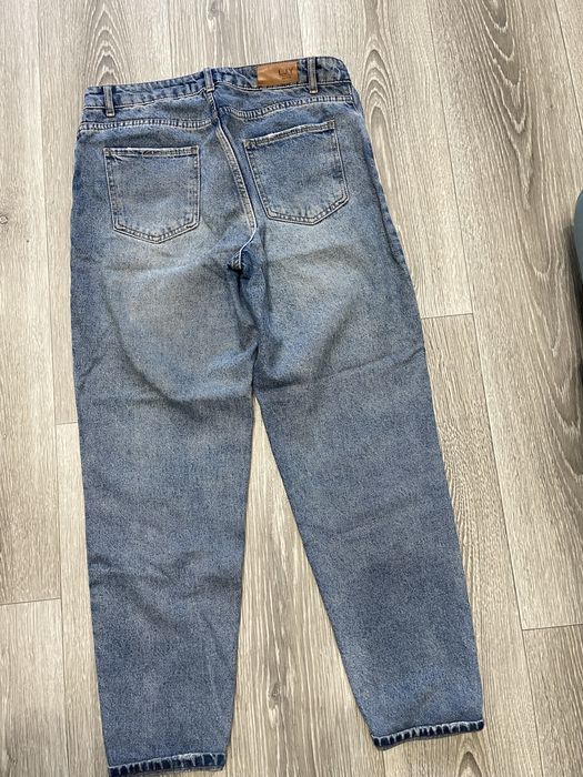 Джинси мом світло-голубі