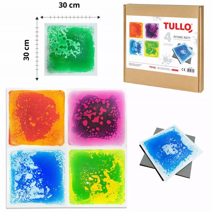 Ścieżka sensoryczna (4 płytki). Tullo. Nowy Produkt
