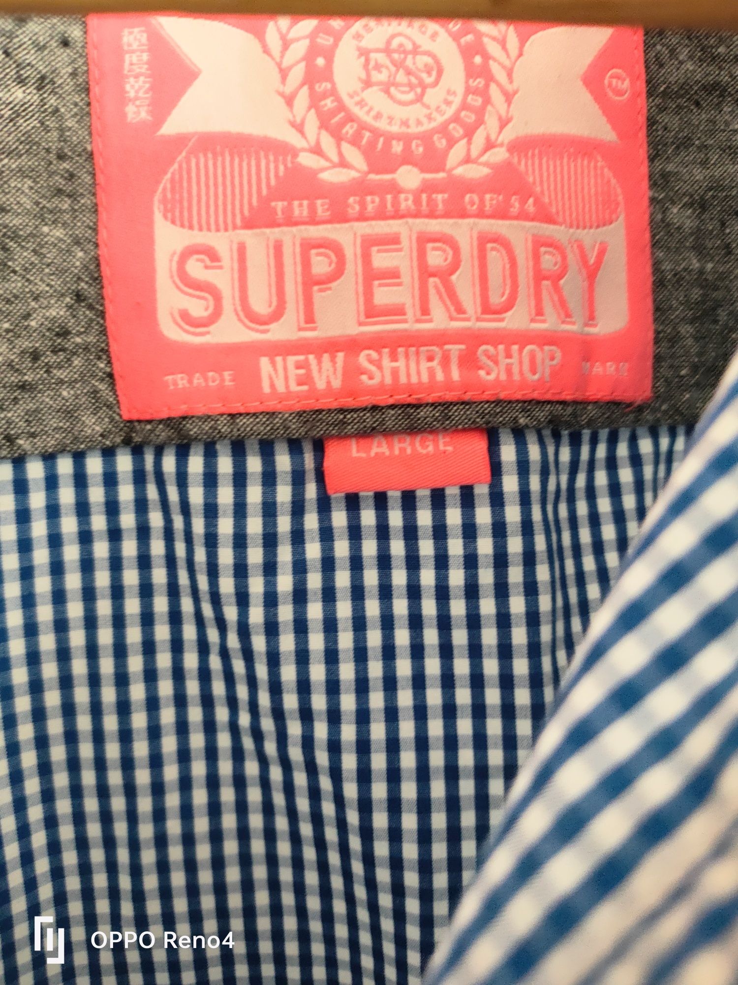 Męska koszula Superdry Regular Fit L