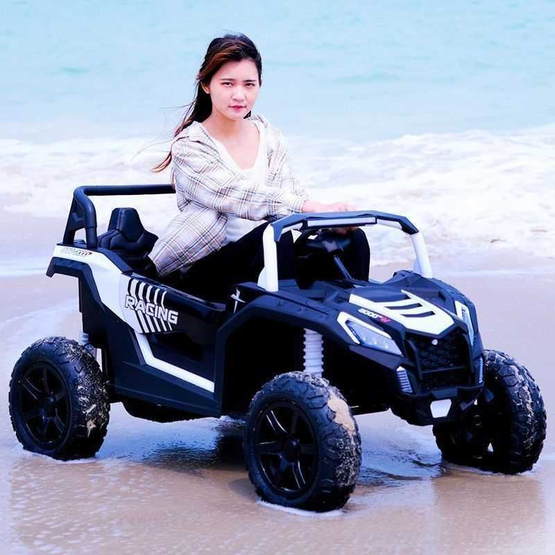 Pojazd Buggy ATV Racing 4x4 Biały