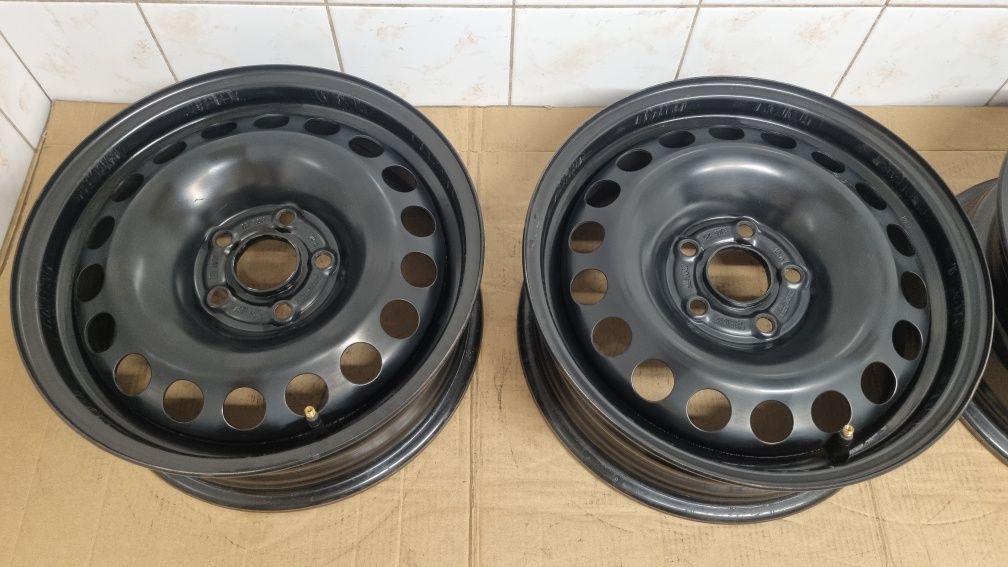 Felgi stalowe 15" Opel Astra J K Mokka 5x105 ET37 + czujniki 6Jx15H2