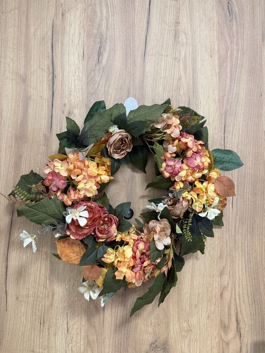 Jesienny wianek na drzwi 45cm