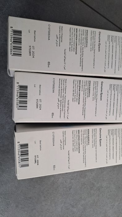 Tusz do drukarki epson 103. Przeterminowane