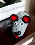 Maskotka Mysz z włóczki Handmade