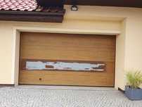 Brama garażowa Krispol  + osprzęt  + napęd.  Komplet 430x230 cm