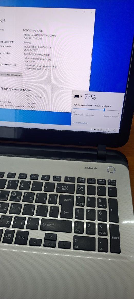 Notebook Toshiba Satellite l50-b-2c8