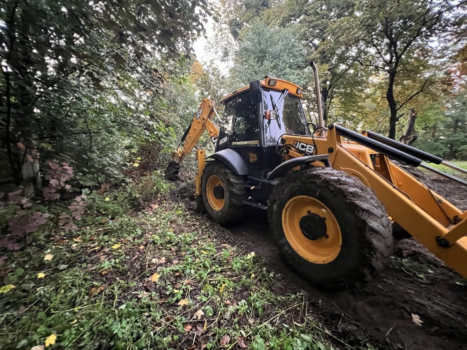 Послуги, оренда екскаватора, екскаватор-навантажувач JCB 4cx