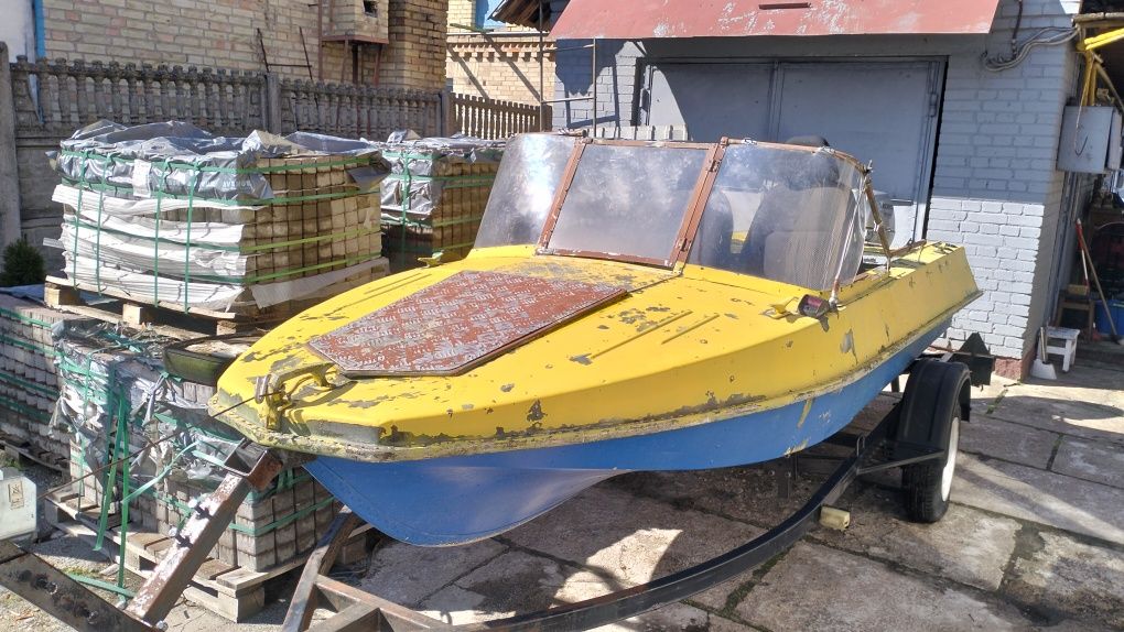 Лодка обь м Honda 20