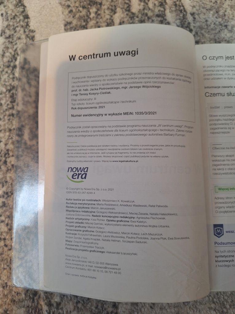 W centrum uwagi 3, wos, zakres rozszerzony