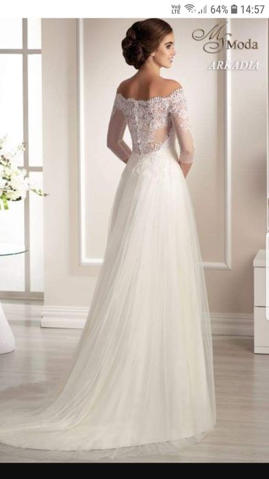 Suknia ślubna r. 36