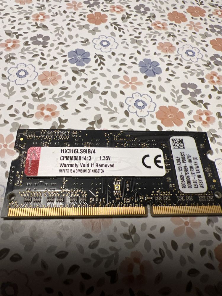 HyperX Impact. Pamięć 2x4GB laptop  HX316LS9IB/4