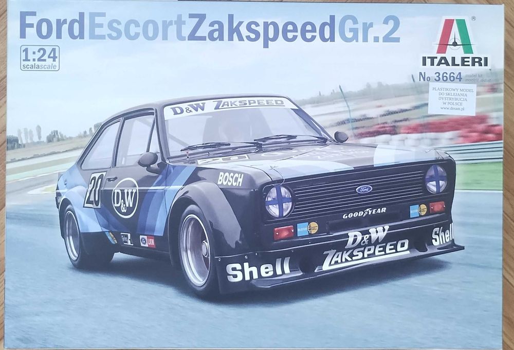 Ford Escort cort zakspeed italeri 1:24