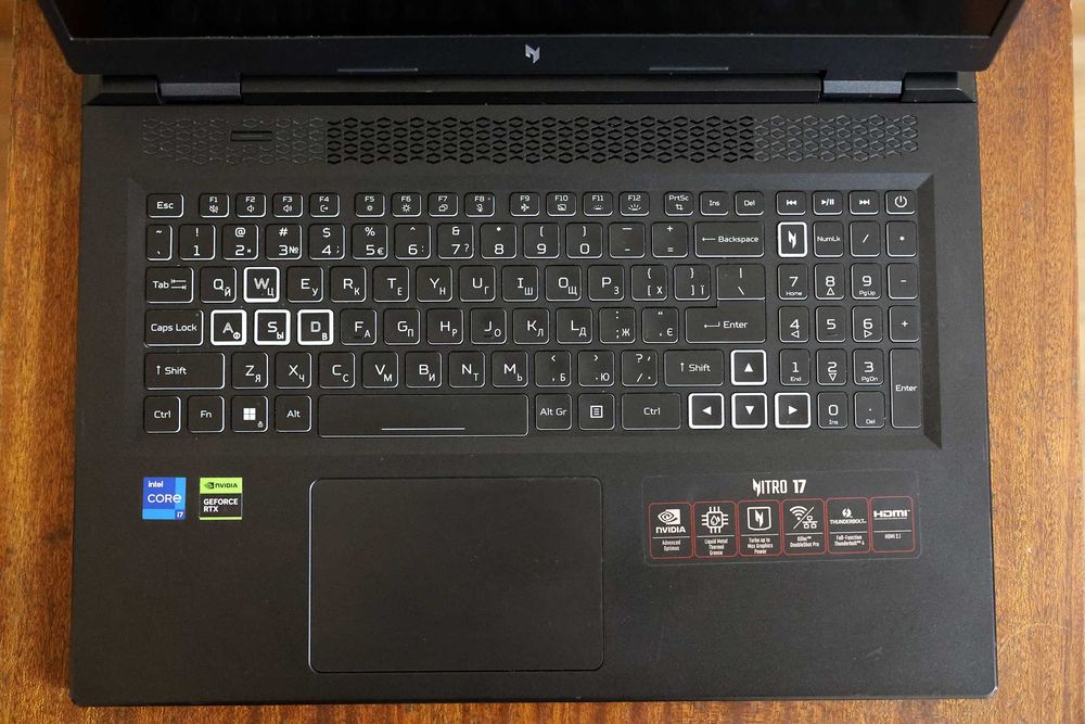 Ігровий ноутбук Acer Nitro 17.3" 240Hz/i7-13700H/32Gb/2Tb/RTX4060 8Gb