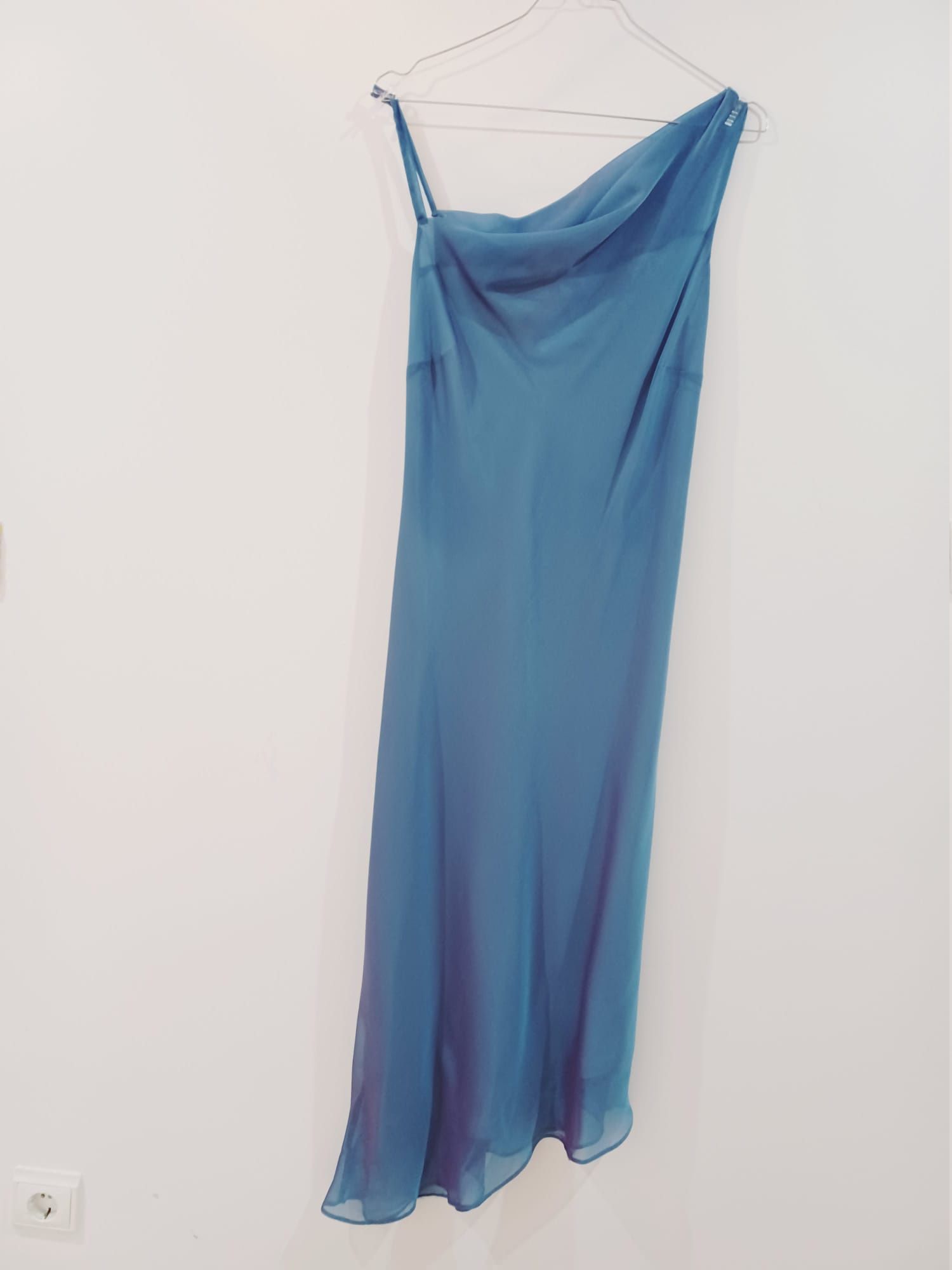 Vestido feito em Portugal 38, azul lilás