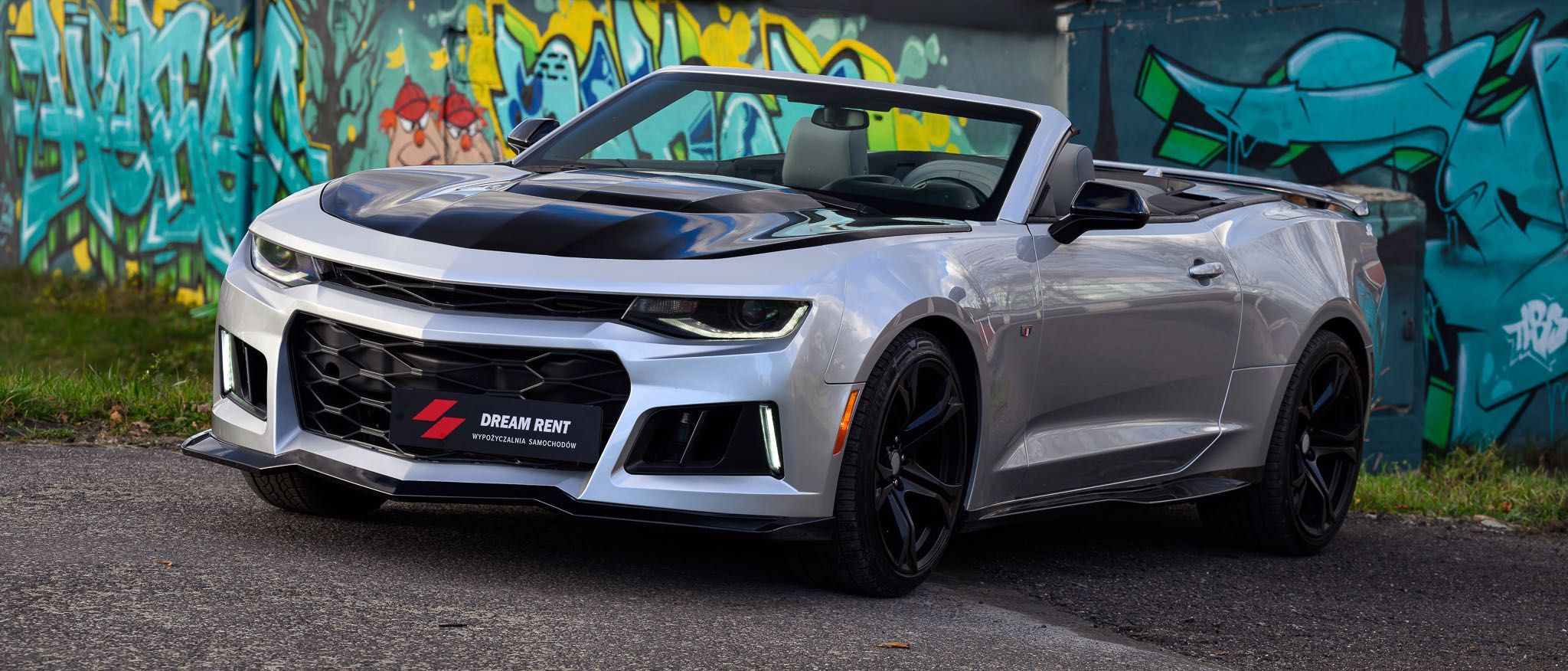 Wynajem wypożyczalnia Camaro 6.2L V8 Cabrio ZL1 Body Kit