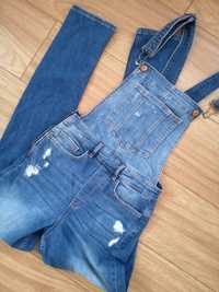 Ogrodniczki jeansowe H&M 36 S 165