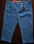 spodnie jeans - lycra 3/4 jasno niebieskie nowe