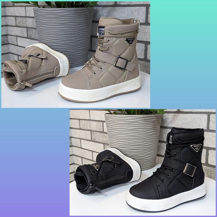 Зимові чоботи сапоги на дівчинку девочку Р. 32  - 37