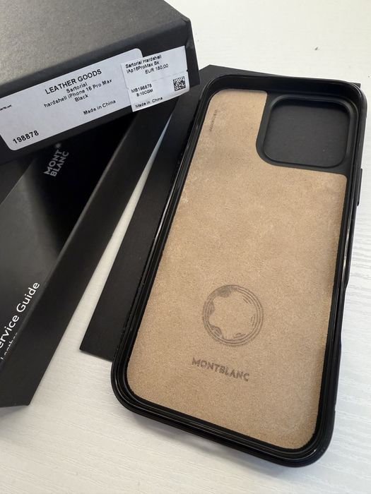 Чохол Montblanc  Case. iPhone 16 Pro Max