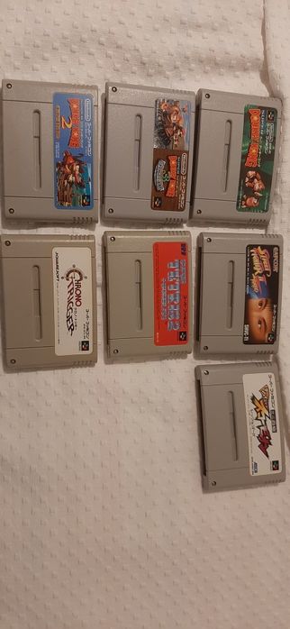 Lote de jogos SNES